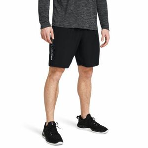 Pánské tréninkové kraťasy UNDER ARMOUR-UA Tech Woven Wordmark Short-BLK obraz