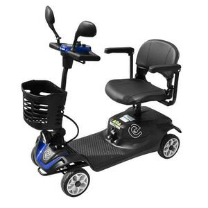 RACCEWAY Elektrický čtyřkolový vozík Solid modrý - 350 obraz