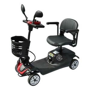 RACCEWAY Elektrický čtyřkolový vozík Solid vínový - 350 obraz