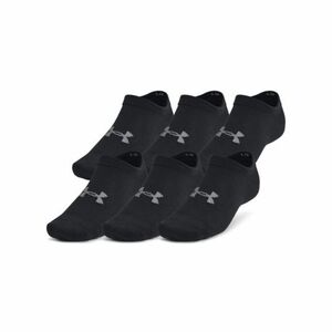 Ponožky UNDER ARMOUR-6 PACK-UA Essential No Show 6pk-BLK obraz