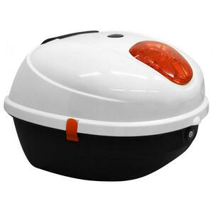 RACCEWAY Zadní kufr k elektroskútru Century bílý-lesklý - Bílá obraz