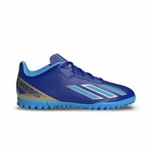 Chlapecké fotbalové kopačky turfy ADIDAS-X Crazyfast Messi Jr TF lucid blue/blue burst/cloud white obraz