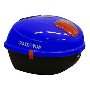 RACCEWAY Zadní kufr k elektroskútru Century modrý lesklý - Modrá obraz