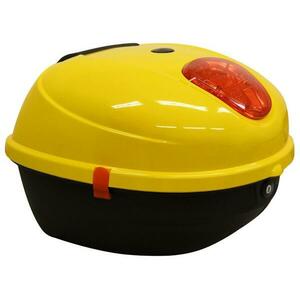 RACCEWAY Zadní kufr k elektroskútru Century žlutý-lesklý - Žlutá obraz