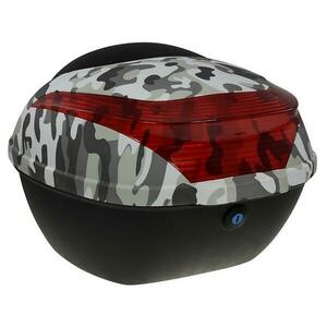 RACCEWAY Zadní kufr k elektroskútru E-babeta maskáč černý - Maskáč zelená obraz