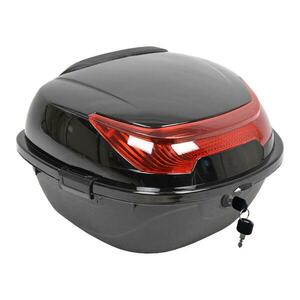 RACCEWAY Zadní kufr k elektroskútru Pařez černý - Černá obraz