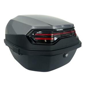 RACCEWAY Zadní kufr k elektroskútru Rc45 šedo-oranžový - Oranžová obraz