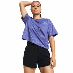 Dámské tréninkové triko s krátkým rukávem UNDER ARMOUR-Rush Energy Emboss Crop SS-PPL obraz
