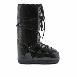 Dámské vysoké zimní boty MOON BOOT-MB ICON GLITTER-N001 BLACK obraz