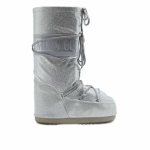 Dámské vysoké zimní boty MOON BOOT-MB ICON GLITTER-H001 SILVER obraz