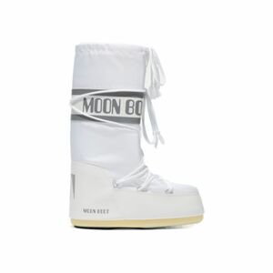 Dámské vysoké zimní boty MOON BOOT-MB ICON NYLON-A001 WHITE obraz