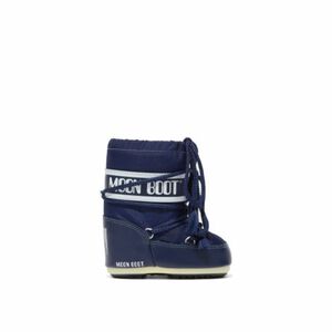 Juniorské vysoké zimní boty MOON BOOT-MB ICON MINI NYLON-JR-F003 BLUE obraz