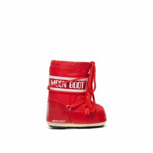 Juniorské vysoké zimní boty MOON BOOT-MB ICON MINI NYLON-JR-D001 RED obraz