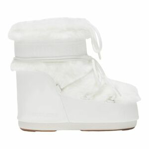 Dámské kotníkové zimní boty MOON BOOT-ICON LOW FAUX FUR, 002 optical white obraz