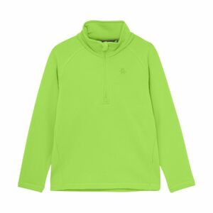 Juniorská lyžařská flísová mikina COLOR KIDS-Fleece Pulli - Stretch-741821.2144-Green Gecko obraz