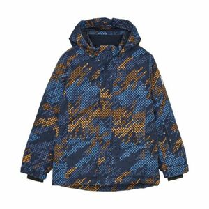 Chlapecká lyžařská bunda COLOR KIDS-Ski Jacket - AOP -741707.7027-Cyaneus obraz