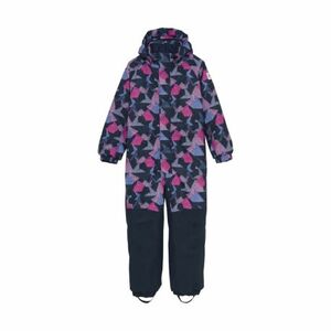 Dívčí zimní overal COLOR KIDS-Coverall - AOP W. Contrast-741651.5381-Pink Glo obraz
