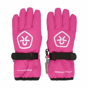Dívčí lyžařské rukavice COLOR KIDS-Gloves - Waterproof-741933.5381-Pink Glo obraz