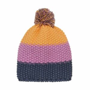 Dívčí zimní čepice COLOR KIDS-Hat - Colorblock-741911.5214-Lilac chiffon obraz