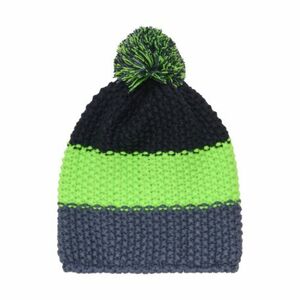 Dětská zimní čepice COLOR KIDS-Hat - Colorblock-741911.2144-Green Gecko obraz