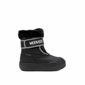 Juniorské vysoké zimní boty MOON BOOT-MB JR PARK STRAP-JR-N001 BLACK obraz