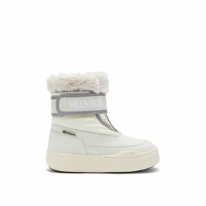 Juniorské vysoké zimní boty MOON BOOT-MB JR PARK STRAP-JR-L002 CREAM obraz