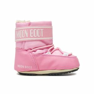 Juniorské vysoké zimní boty MOON BOOT-MB CRIB NYLON-JR-J004 LIGHT PINK obraz