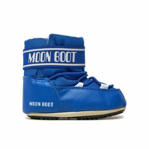 Juniorské vysoké zimní boty MOON BOOT-MB CRIB NYLON-JR-F002 ELECTRIC BLUE obraz