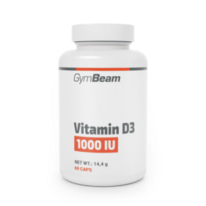 GymBeam Vitamín D3 1000 IU obraz