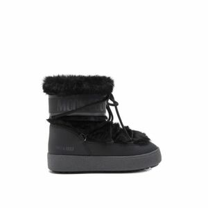 Dámské kotníkové zimní boty MOON BOOT-MB LTRACK FAUX FUR WP-N001 BLACK obraz