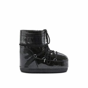 Dámské nízké zimní boty MOON BOOT-MB ICON LOW GLITTER-N001 BLACK obraz