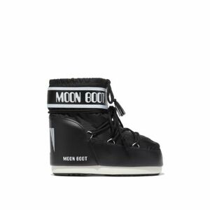 Dámské nízké zimní boty MOON BOOT-MB ICON LOW NYLON-N001 BLACK obraz