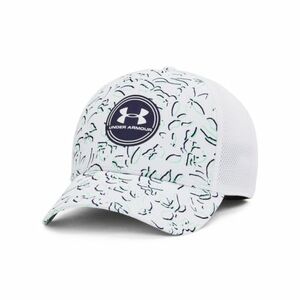 Pánská kšiltovka UNDER ARMOUR-Iso-chill Driver Mesh-WHT obraz