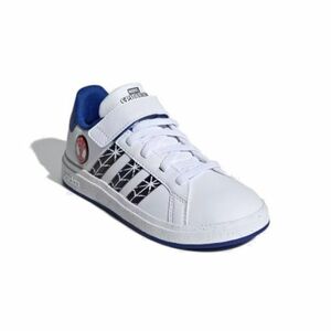 Chlapecká rekreační obuv ADIDAS-Marvel Spider-Man Grand Court white/core black/royal blue obraz