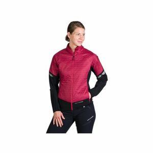 Dámská turistická bunda NORTHFINDER-THERESA-577-cherryblack obraz
