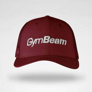 GymBeam Kšiltovka Mesh Panel Cap Burgundy obraz