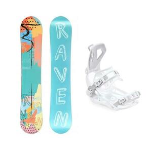 Raven Anna snowboard + Raven Fastec FT360 white vázání - 150 cm + M (EU 39-42) obraz