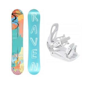 Raven Anna snowboard + Raven S230 White vázání - 150 cm + vázání S/M (EU 37-42) obraz