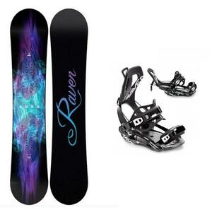 Raven Aura dámský snowboard + Raven FT360 black vázání - 155 cm + L (EU 41-44) obraz