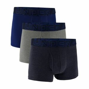 Pánské boxerky UNDER ARMOUR-3 PACK-UA PERFORMANCE COTTON- SOLID 3in-BLU obraz