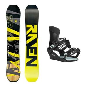 Raven Barracuda Carbon Lime pánský snowboard + Gravity Drift black/sage vázání - 160W cm + XL (EU 46-48) obraz