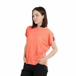 Dámské turistické triko s krátkým rukávem FUNDANGO-Rush T-shirt-352-coral obraz
