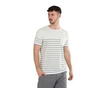 Pánské triko s krátkým rukávem FUNDANGO-Jaggy Pocket T-shirt-180-fog obraz
