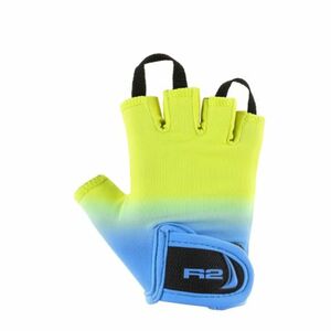 Chlapecké cyklistické rukavice R2-Voska Yellow obraz