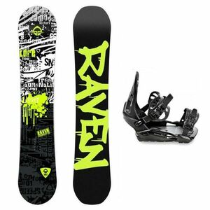Raven Core Junior CAP dětský snowboard + Raven S230 Black vázání - 145 cm + vázání M/L (EU 41-47) obraz