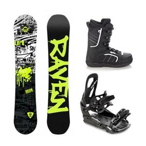Raven Core Junior CAP dětský snowboard + Raven S230 Black vázání + Raven Target obuv - 145 cm + vázání M/L (EU 41-47) obraz