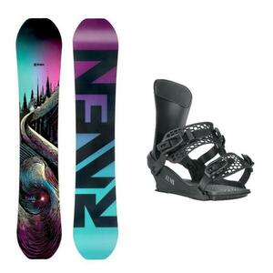 Raven Dahlia Carbon Mint/Pink dámský snowboard + Gravity Fenix black snowboardové vázání - 154 cm + L (EU 41, 5-43) obraz