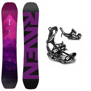 Raven Destiny dámský snowboard + Raven FT360 black vázání + sleva 400, - na příslušenství - 148 cm + XL (EU 43-46) obraz