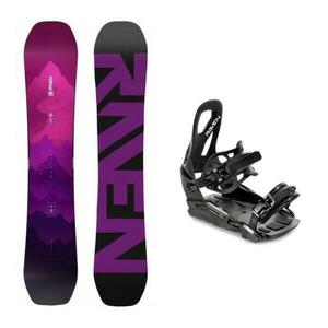 Raven Destiny dámský snowboard + Raven S230 Black vázání + sleva 300, - na příslušenství - 148 cm + vázání M/L (EU 41-47) obraz