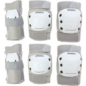 Raven Dexard white/grey sada chráničů - XS obraz